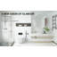 Robinet de salle de bain monotrou avec ensemble de drain Mond-60425563