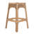 Beachwood Square Rattan Stool-493382009