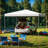 12 Ft. W x 12 Ft. D Metal Patio Gazebo, Pop up Canopy-90577648