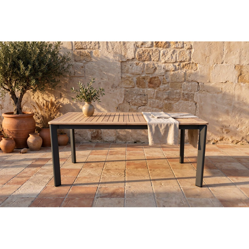 Table en teck Aries 180 * 90 * 76