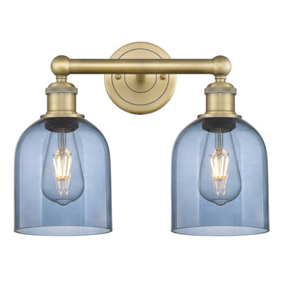 Éclairage pour meuble-lavabo à 2 lumières 15 po Edison Allysson