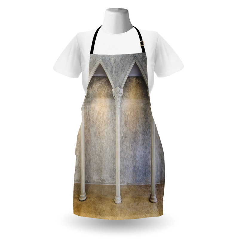 No Pattern Bib Apron