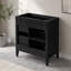 Meuble-lavabo de salle de bain de 30 po sans lavabo supérieur, armoire de rangement moderne avec 2 tiroirs et un tiroir rabattable (BASSIN INCLUS)-135276503