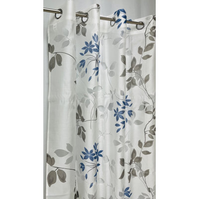 Rideau transparent en polyester