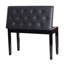 Tabouret de bibliothèque en similicuir noir-1280430377