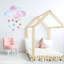 Watercolour Cloud and Hearts Wall Sticker-35527425