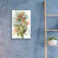 Art mural en verre acrylique épique «Botanical Flame Lilies» par Kathleen Parr, 16 po x 24 po-117481737