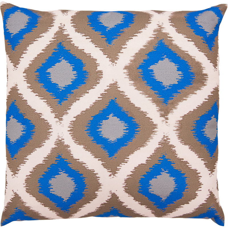 Housse de coussin décoratif 18 "Joffe Ikat
