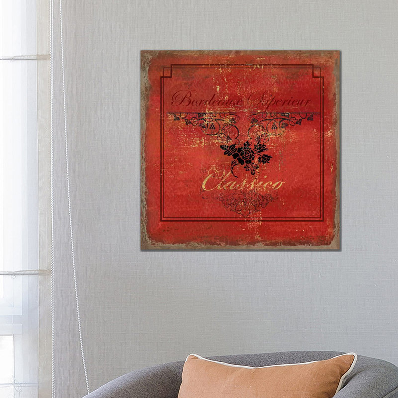 Vino II by Aimee Wilson - Wrapped Canvas Print, 66.04 cm H x 66.04 cm W x 1.91 cm D
