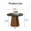 Table basse ronde en bois