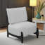 Chaise de loisirs moderne en bois massif avec coussins blancs-1626950977-1626951006