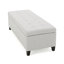 Upholstered Storage Ottoman Bench
