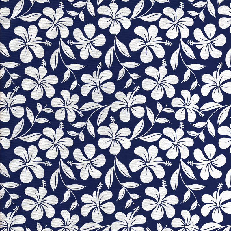 Tissu d’hawaii, l 36 po x L 360 po