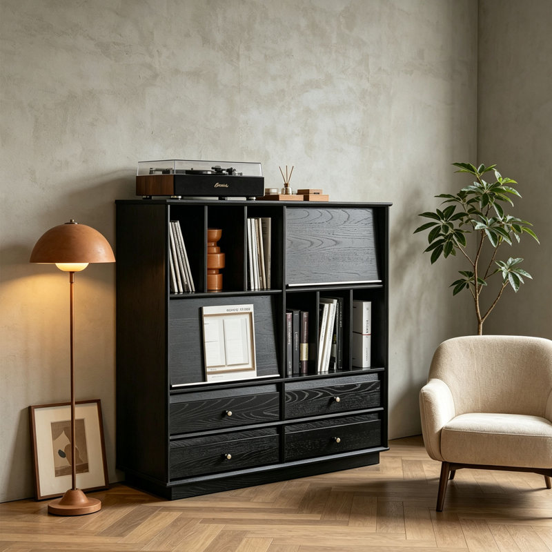Italian style display bookcase