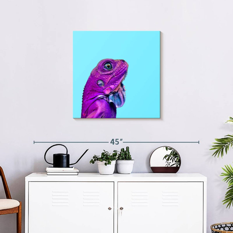 Crowle Lizard, 24" H x 24" W