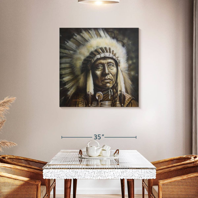 Leisha Chief, 36" H x 36" W
