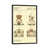 Distressed Black Framed Canvas