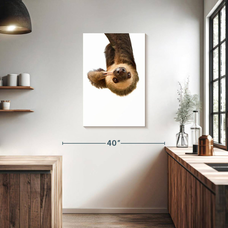 Brampt Silly Sloth, 36" H x 24" W