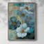Blue Denim Garden I, reproduction encadrée - bois massif-1228299564