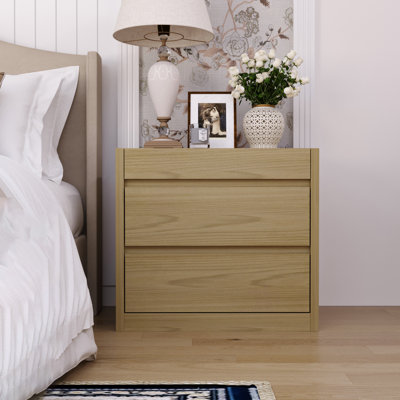 66cm W Manufactured Wood Bedside Table