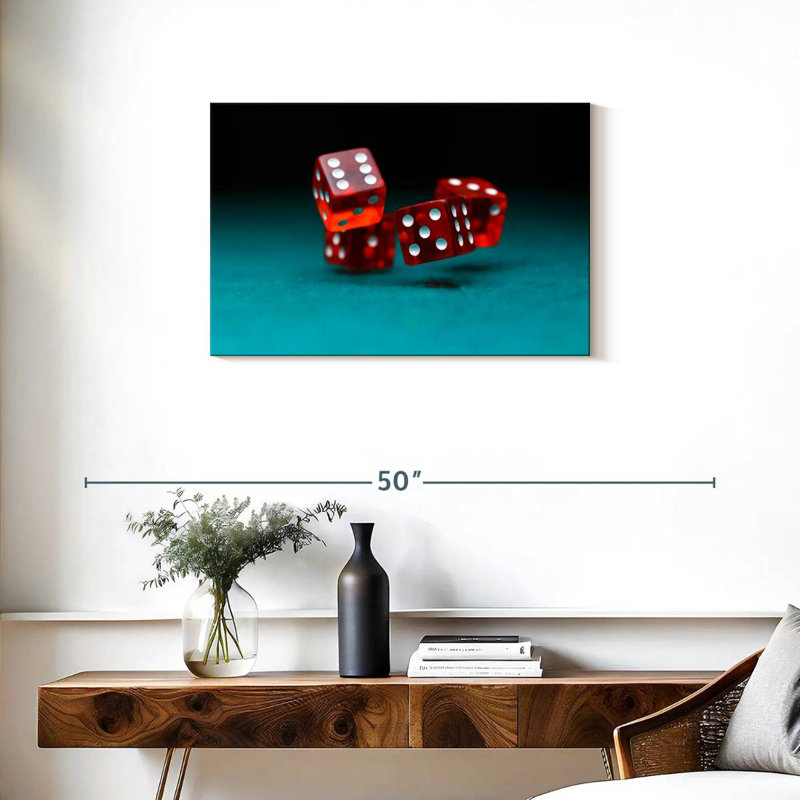 Senne Rolling Dice, 20" H x 30" W