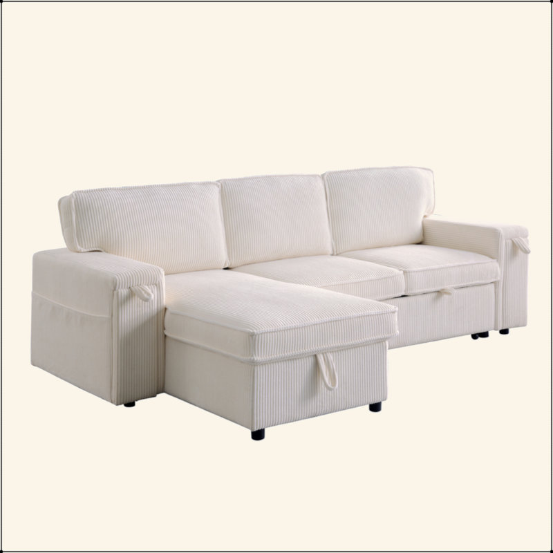 Canapé-lit modulaire avec espace de rangement Upholstery