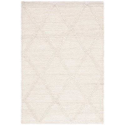 Martha Stewart Hand Woven Jute Geometric Rug
