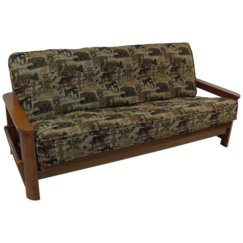 Housse pour futon à coussins carrés/rectangulaires, Récolte d'automne