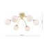 JARED 3LT SEMI FLUSH CW SMOKED GLS 150MM-2136558323