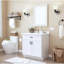 Armoire en bois massif pour salle de bain et salon: 2 portes à fermeture douce, 1 tablette intérieure, armoire à tiroirs pour le rangement de la cuisine: installation facile à clic, caoutchouc