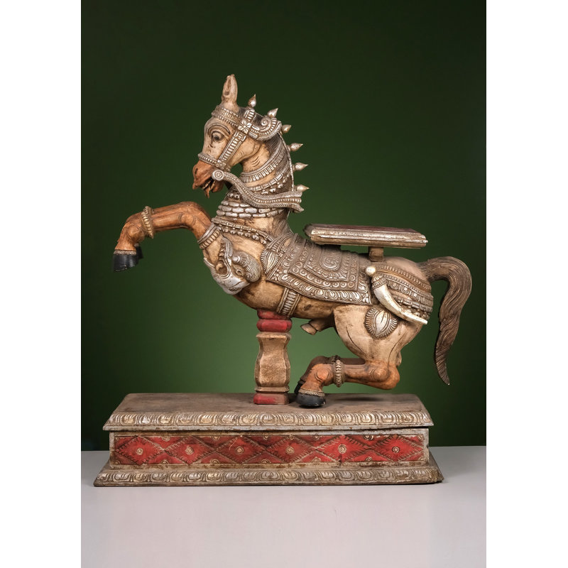 Grande pièce maîtresse du cheval sautant