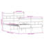 Borough Wharf Metal Bed Frame Without Mattress -2100136930-2100136940