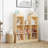8 Cubby Kids Bookshelf with Castle Shape Kids Reading Nook wToy Storage Organizer Multiful Storage Display Case for Playroom Childrens Room Nursery