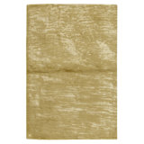 Hand Knotted Area Rug in Gold
