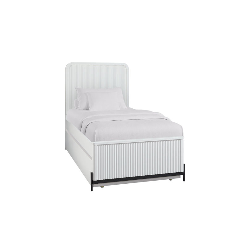 Lit gigogne Eastville, Simple, Blanc