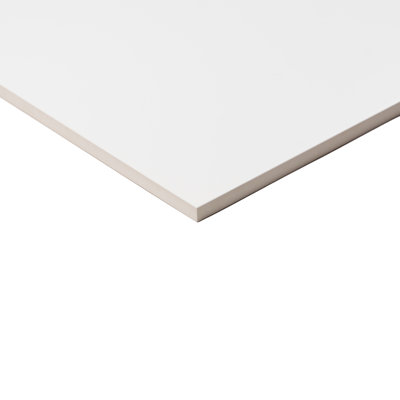 Carreau de mur blanc mat 12 po x 24 po Silom