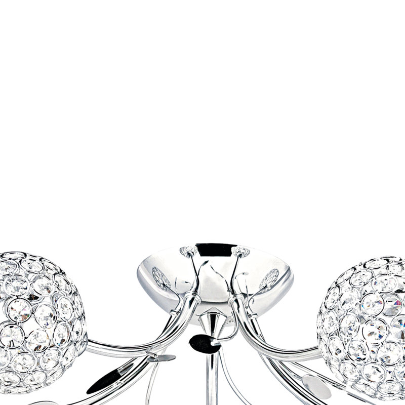 Blackmon Flush Mount, Chrome
