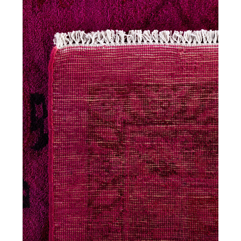 Overdyed One-of-a-Kind 10' 1" X 14' 0" Hand Knotted Area Rug