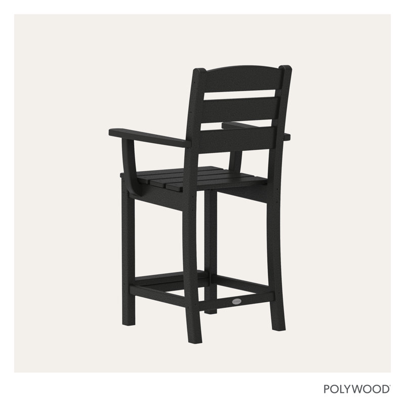 Fauteuil de comptoir Lakeside, Noir