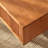 Solid wood coffee table with retro design