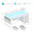 47 Inch Home Office Desks With Keyboard Tray, Computer Desk With File Drawers Cabinet