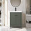 Meuble-lavabo simple pour la salle de bain avec plateau en céramique-105208976-105208969-119711649