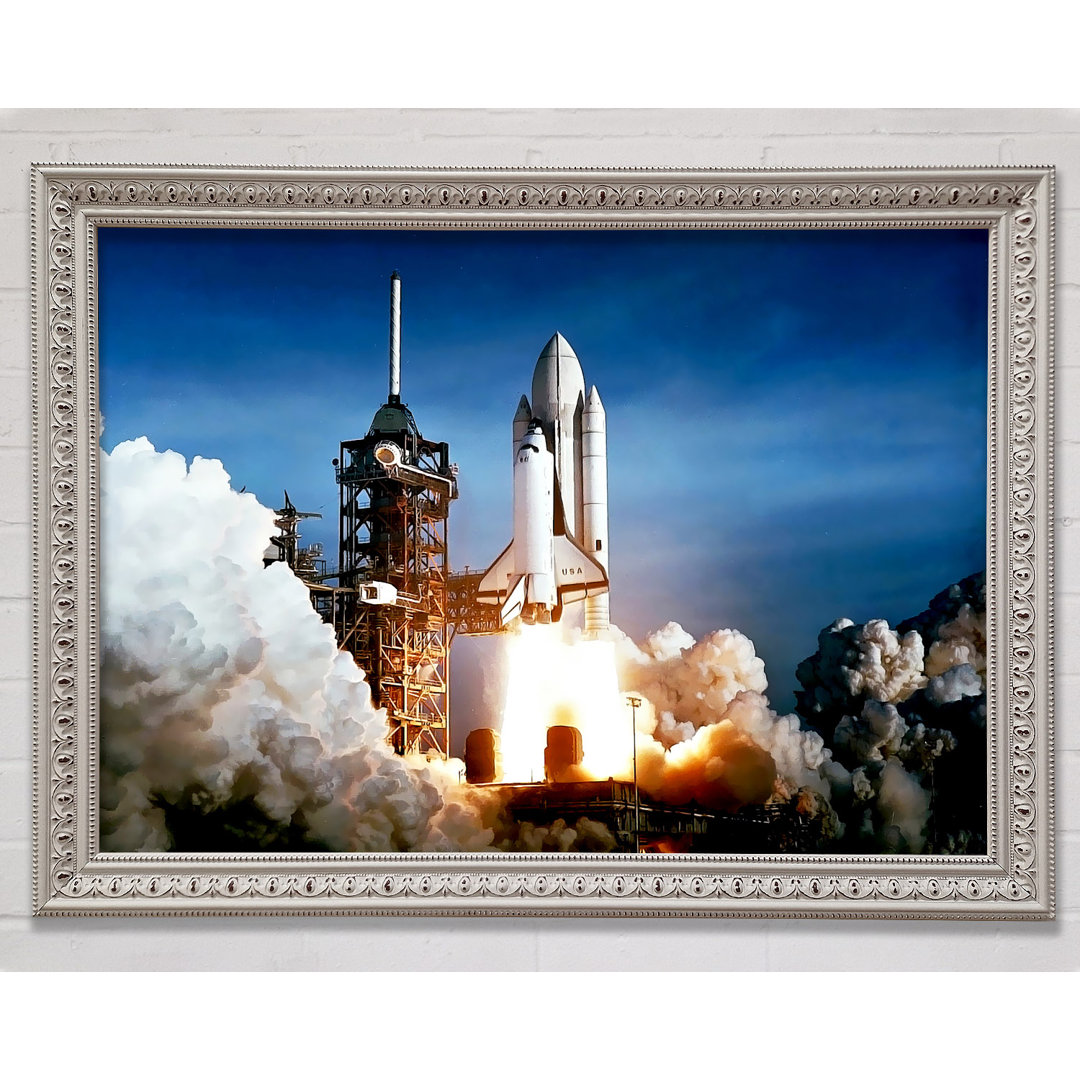 Space Shuttle Take Off - Drucken