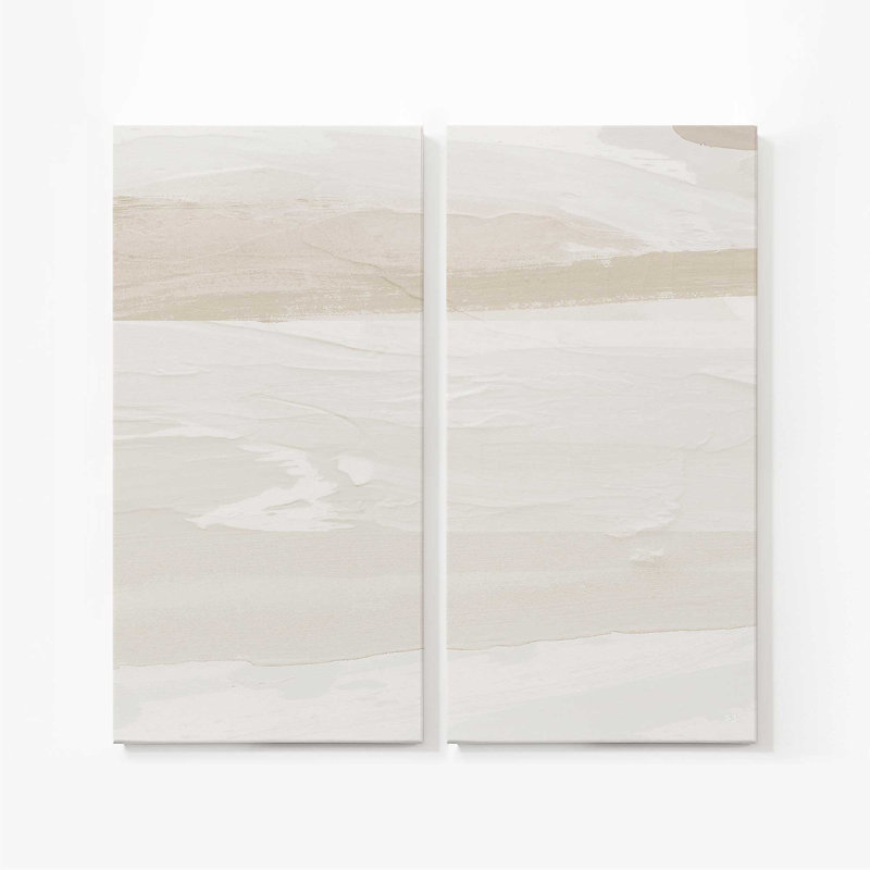 Sahara apaisant v1 | Impression sur toile 2 panneaux, H 72 po x l 72 po