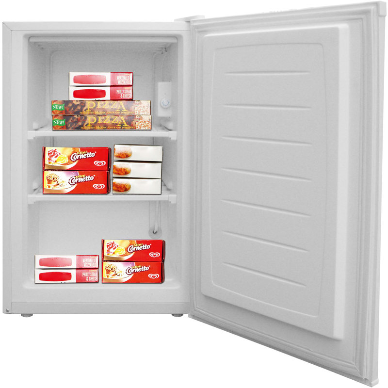 3 Cubic-ft Upright Freezer, White