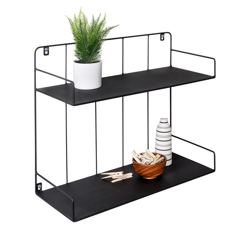 Stainless Steel Floating Shelf Latitude Run Size: 60