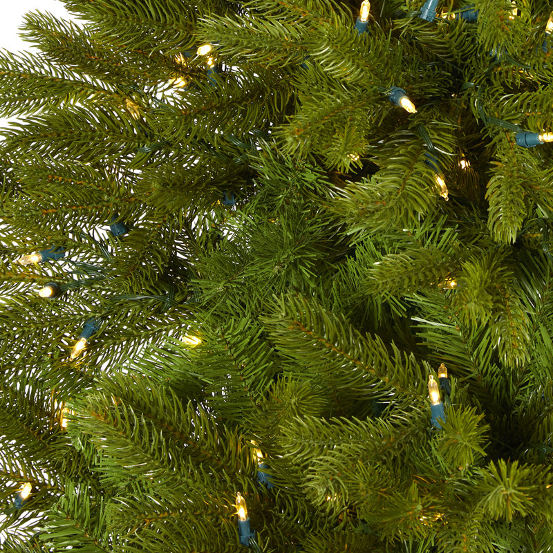 Lighted Artificial Christmas Tree, 6' H