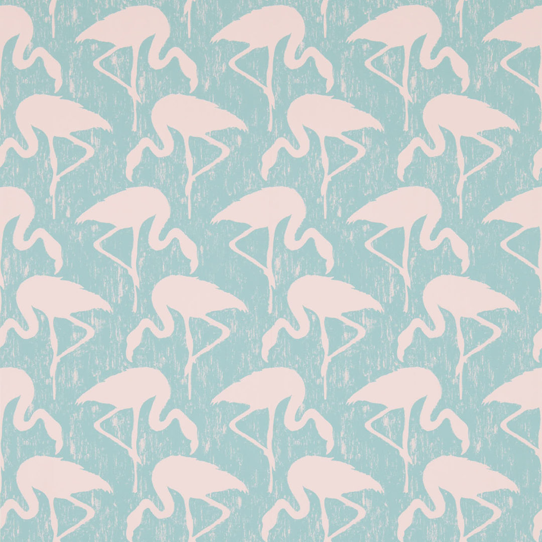 Tapete Flamingos 10,05 m x 68,6 cm