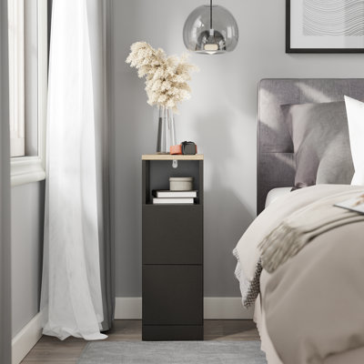20cm W Manufactured Wood Bedside Table