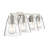 Strayhan 13" 2-Light Vanity - Brushed Nickel-185822349-185822350-185822353